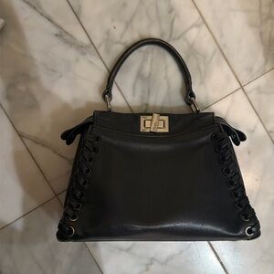 Fendi peekaboo with whipstitch